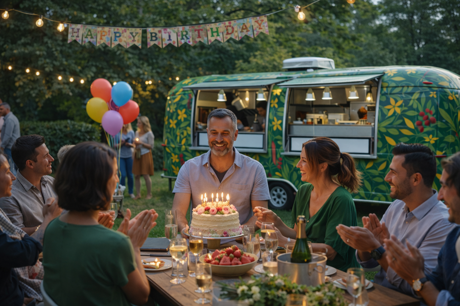 image of weekly specials for a food truck